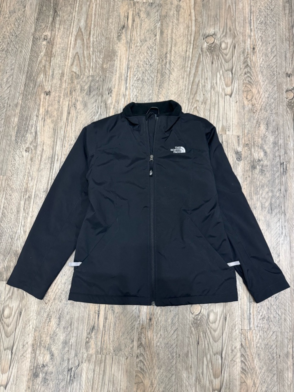 The North Face Black Fleece lined jacket (youth)